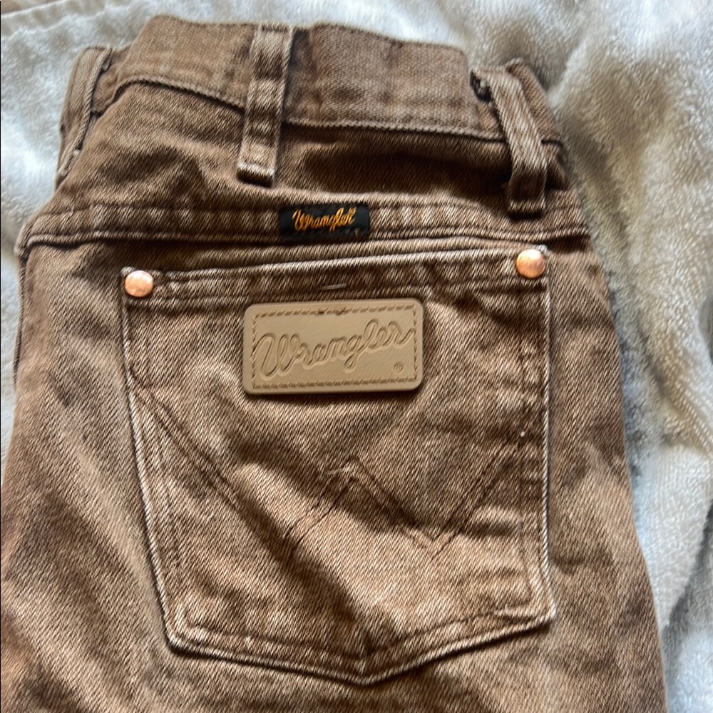 Wrangler Men's Brown Jeans